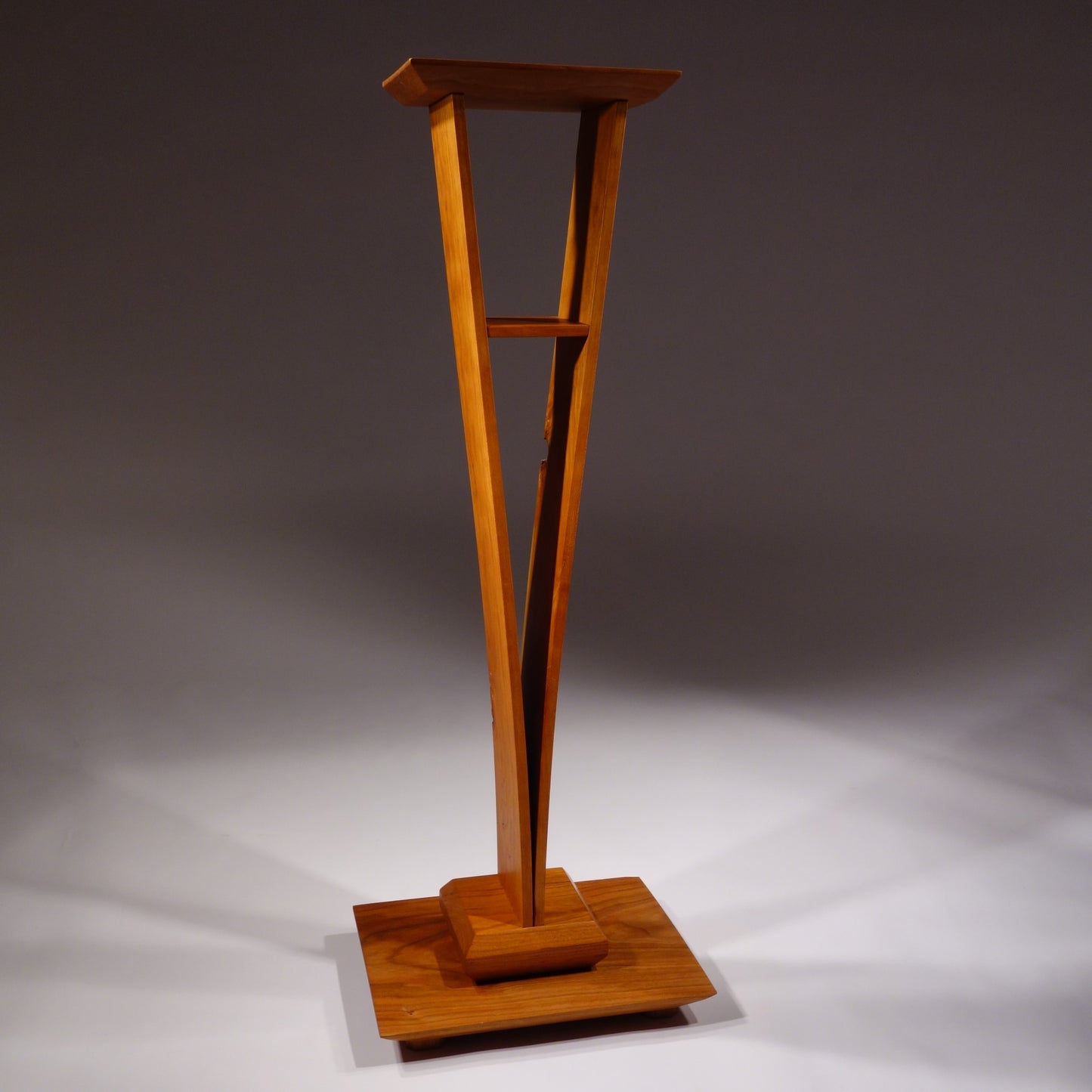 Cherry Solid Wood Speaker Stand
